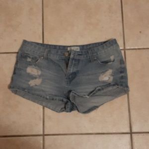 Jean shorts